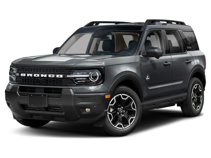 2026 Ford Bronco Sport Outer Banks 4x4 Carbonized Grey Metallic  Shot 1