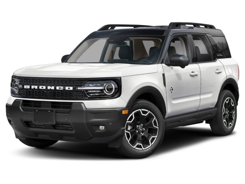 2026 Ford Bronco Sport Outer Banks 4x4 Oxford White  Shot 4