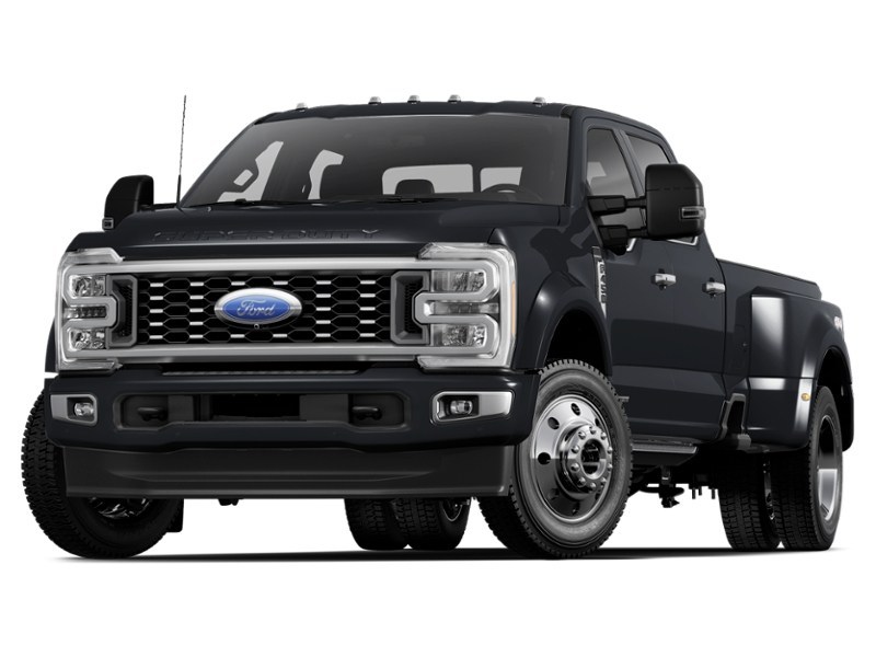 2026 Ford F-450 Platinum 4WD Crew Cab 8' Box Agate Black Metallic  Shot 2