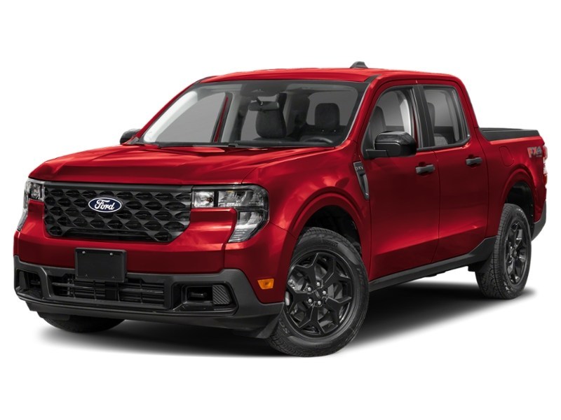 2026 Ford Maverick XLT AWD SuperCrew Ruby Red Metallic Tinted Clearcoat  Shot 24