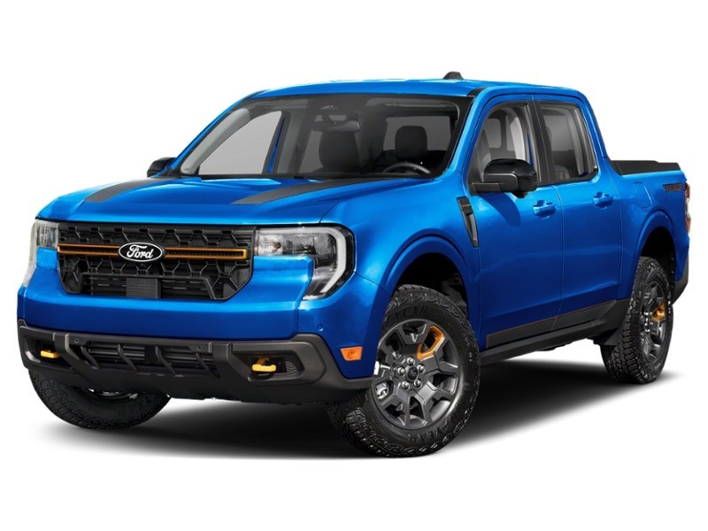 2026 Ford Maverick Tremor AWD SuperCrew Velocity Blue  Shot 4