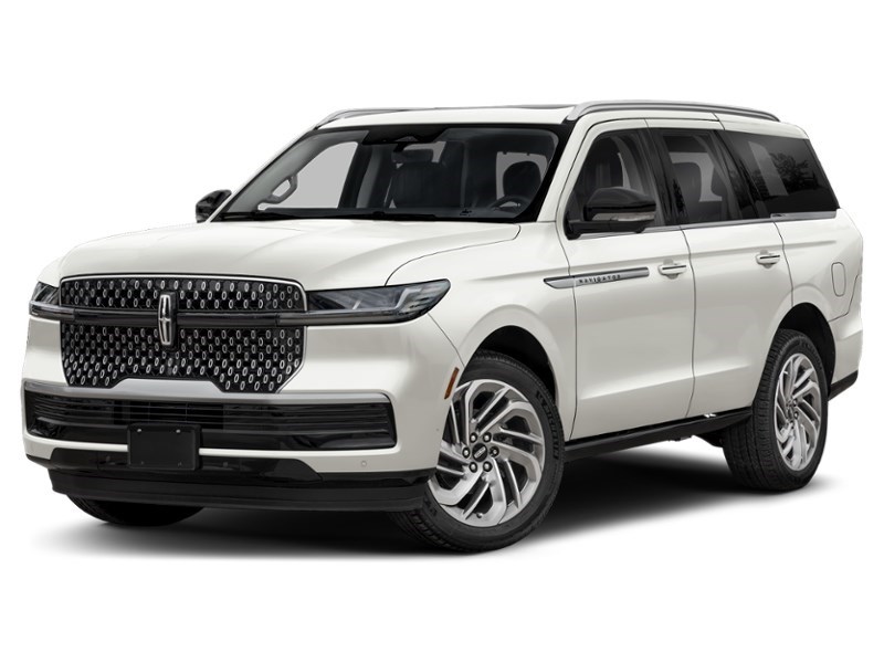 2026 Lincoln Navigator Reserve 4x4 Pristine White Metallic Tri-Coat  Shot 4
