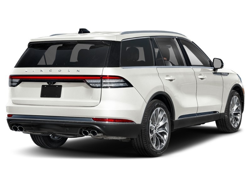 2025 Lincoln Aviator Reserve AWD Pristine White Metallic Tri-Coat  Shot 2