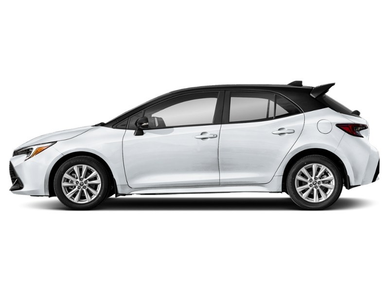 2026 Toyota Corolla Hatchback CVT Classic Silver Metallic w/Black Roof  Shot 9