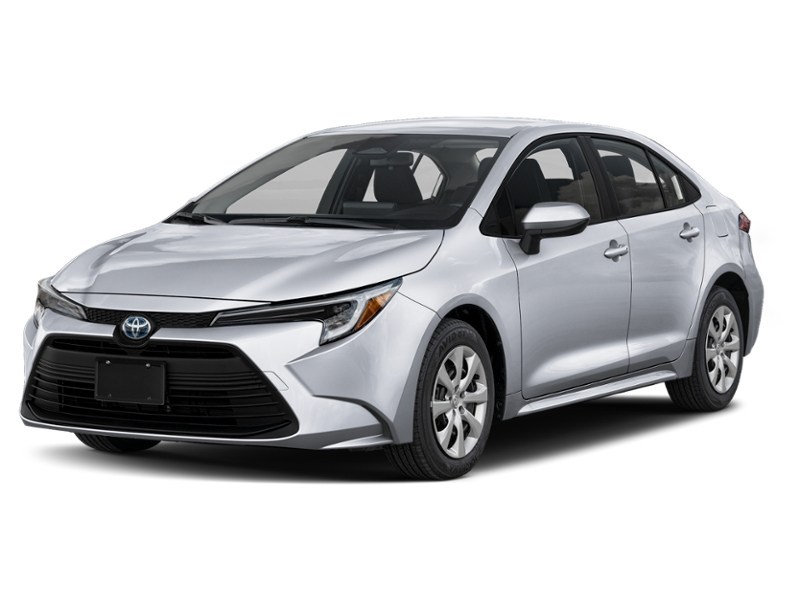 2026 Toyota Corolla Hybrid Hybrid LE CVT Classic Silver Metallic  Shot 1
