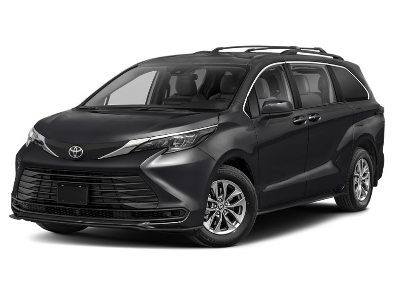 2026 Toyota Sienna LE 8-Passenger AWD Midnight Black Metallic  Shot 1