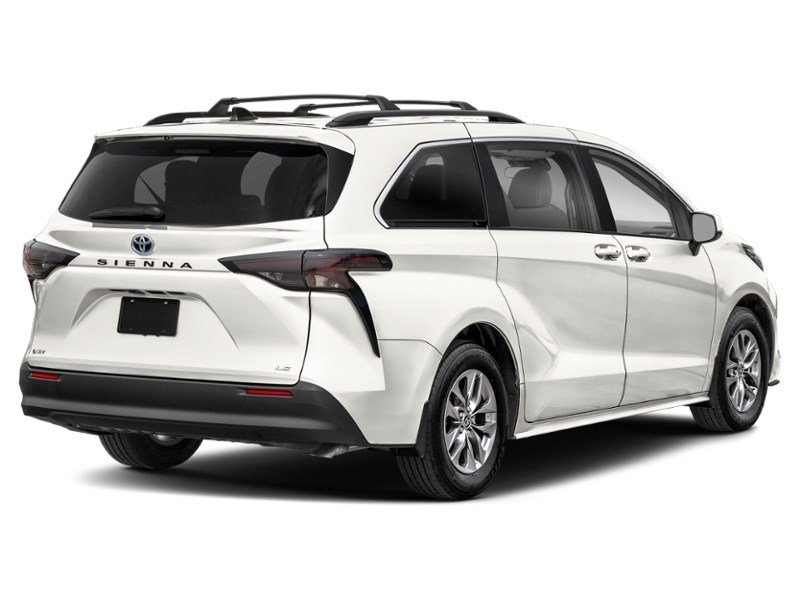 2025 Toyota Sienna LE 8-Passenger FWD White  Shot 2