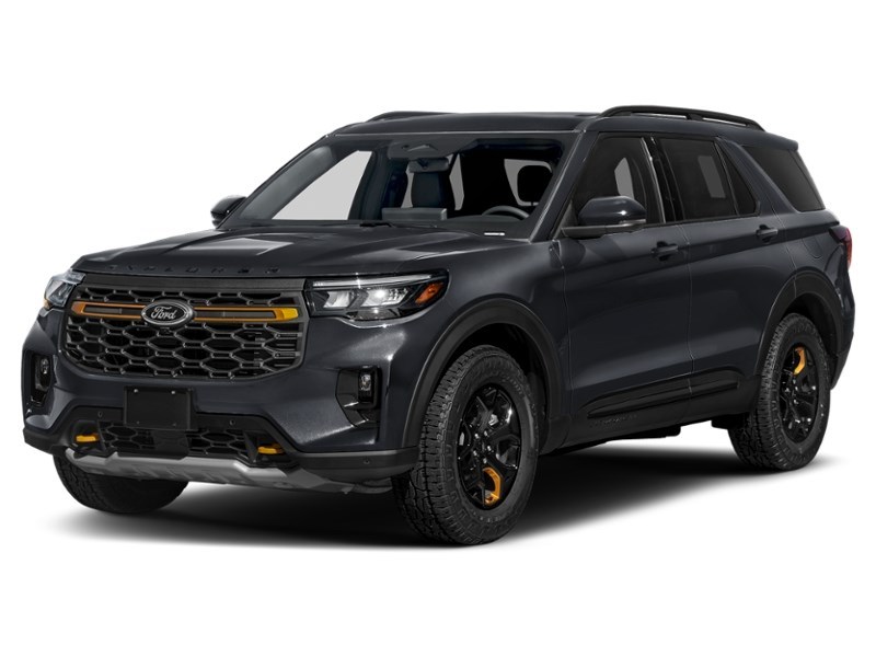 2026 Ford Explorer Tremor 4WD Agate Black Metallic  Shot 1