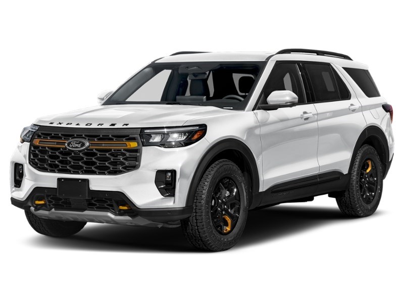 2026 Ford Explorer Tremor 4WD Space White Metallic  Shot 4