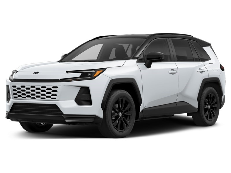 2026 Toyota RAV4 XSE AWD Wind Chill Pearl w/Black Roof  Shot 3