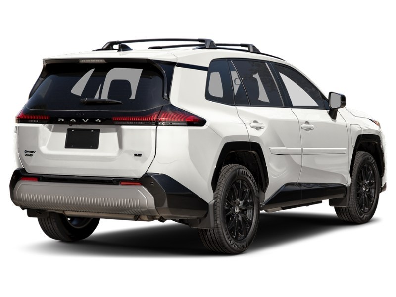 2026 Toyota RAV4 Plug-In Hybrid SE AWD White  Shot 6