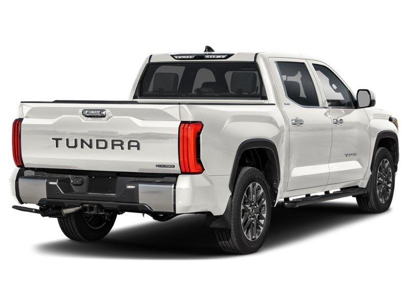 2026 Toyota Tundra Hybrid 4x4 Crewmax Limited Hybrid White  Shot 6