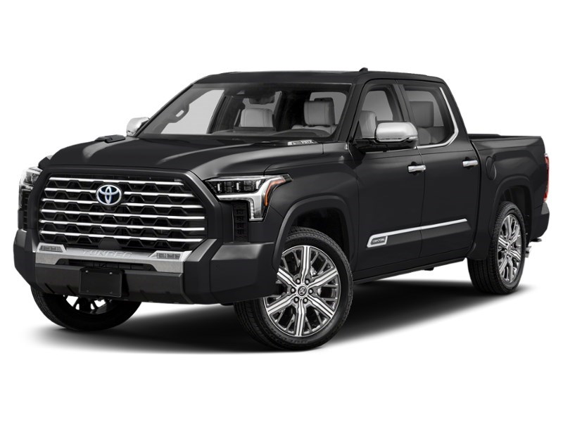 2026 Toyota Tundra Hybrid 4x4 Crewmax Capstone Hybrid Midnight Black Metallic  Shot 1